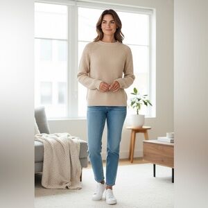 Jessica Simpson Crew Neck Sweater XS NWT | Lightweight Layer + Soft Ease